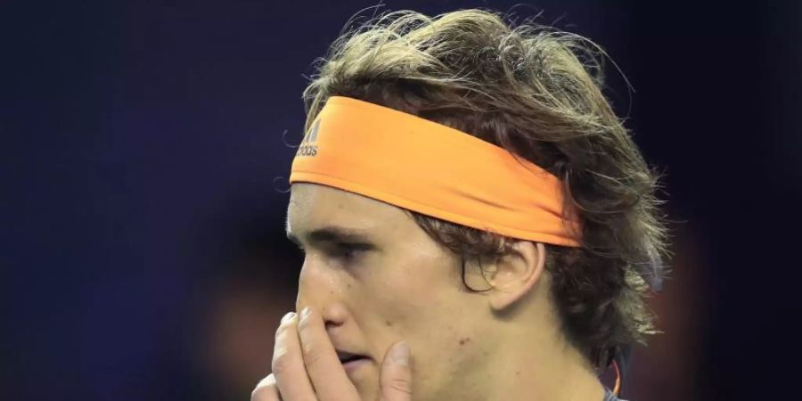 Titelverteidiger bei den ATP Finals in London: Alexander Zverev. Foto: Michel Euler/AP/dpa