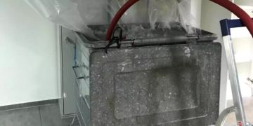 Wasserleitungsbruch an der Effingerstrasse