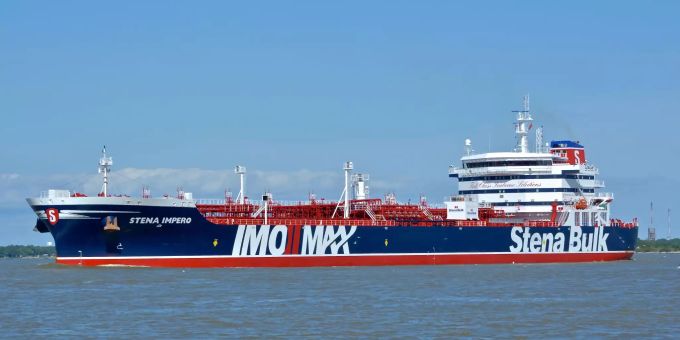 Der britische Öltanker «Stena Impero» wurde am 19. Juli von der iranischen Revolutionsgarde festgesetzt. «Stena Impero»