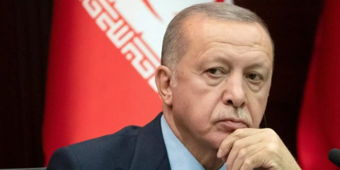 Der türkische Präsident Erdogan Der türkische Präsident Erdogan