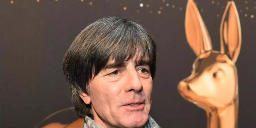Joachim Löw bei der Bambi-Verleihung in Baden-Baden. Foto: Uli Deck/dpa