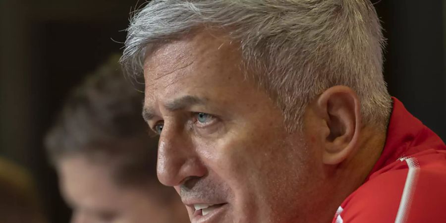 Vladimir Petkovic spricht vor dem Spiel gegen Dänemark am Samstag in Kopenhagen