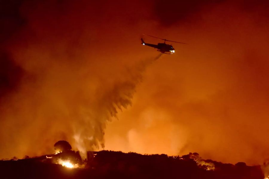 flächenbrand in Kalifornien