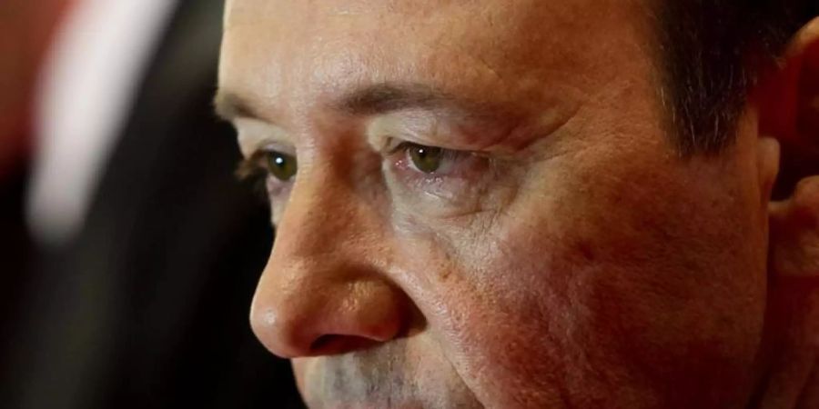 Kevin Spacey hat kryptische Weihnachtsgrüsse geschickt. Foto: Arno Burgi/zb/dpa