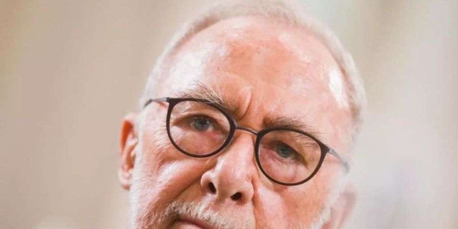 Angebliches Frühwerk: Gerhard Richter ist not amused. Foto: Rolf Vennenbernd/dpa