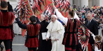 Papst Franziskus Generalaudienz