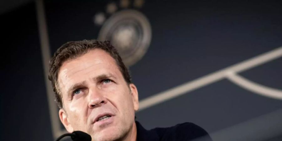 Arbeitet am Aufschwung des deutschen Fussball-Nachwuchses: DFB-Direktor Oliver Bierhoff. Foto: Christian Charisius