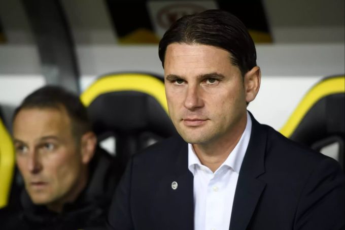 Gerardo Seoane konnte bei den entscheidenden Penaltys für YB gar nicht hinsehen. YB Feyenoord Gerardo Seoane