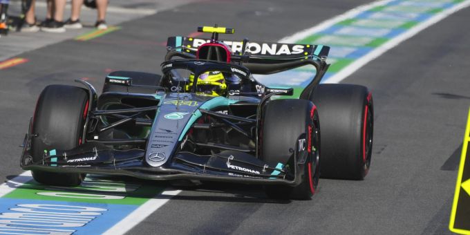 Lewis Hamilton (Mercedes) beim Australien-GP der Formel 1. Lewis Hamilton Formel 1
