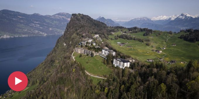Kein Zutritt! - Auf Bürgenstock liegen vor Friedensgipfel Nerven blank