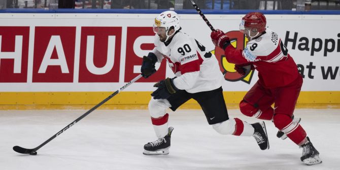 Eishockey-WM Schweiz Dänemark