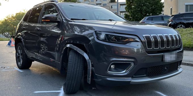 St. Gallen: Katzen ausgewichen und mit geparktem Auto kollidiert. St. Gallen