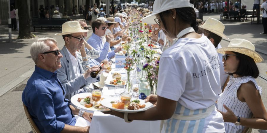 Tafel Bahnhofstrasse Zürich