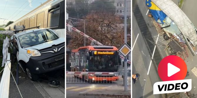 Bahnschranke Unfall