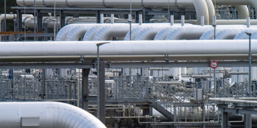 In Lubmin hätte das über Nord Stream 2 gelieferte russische Gas ankommen sollen. Doch so weit kam es nicht. (Archivbild)