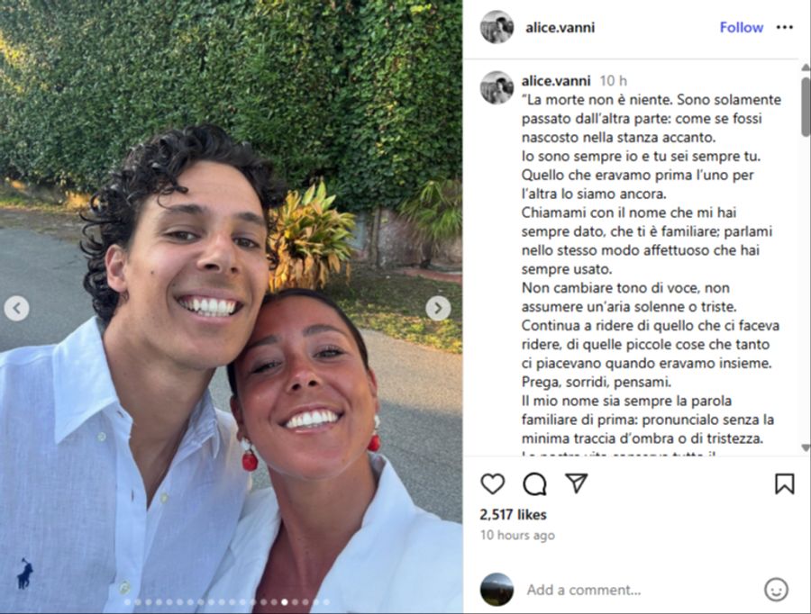 Matteo Franzoso Alice Vanni