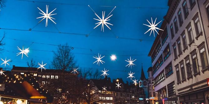 Weihnachtsbeleuchtung St. Gallen Geld