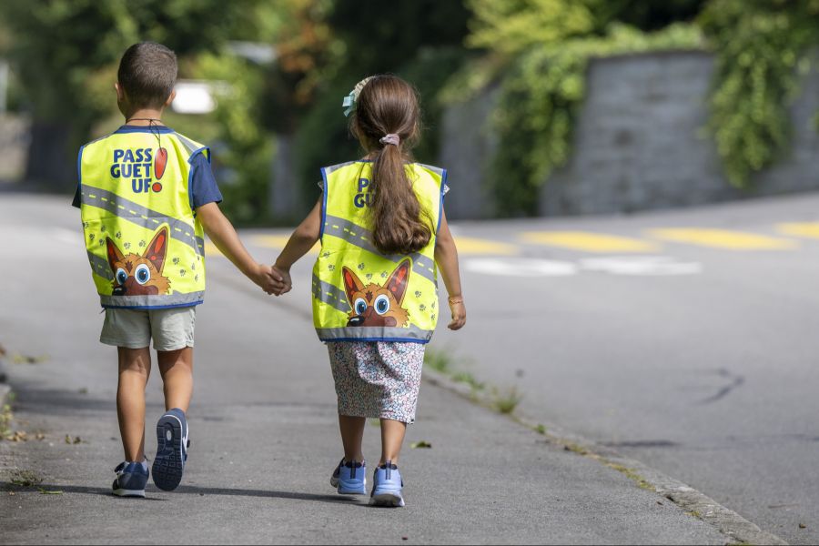 Schulweg Kinder