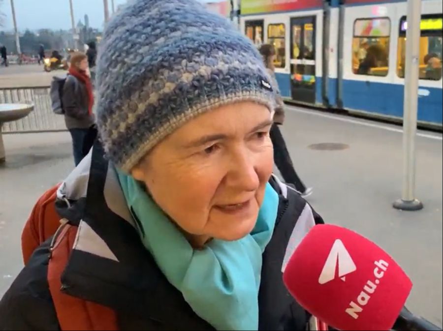 Elizabeth Haudensack kann vom Zürcher Bellevue nicht mehr mit dem 11er ins Leutschenbach fahren.