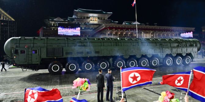 Militärparade Nordkorea
