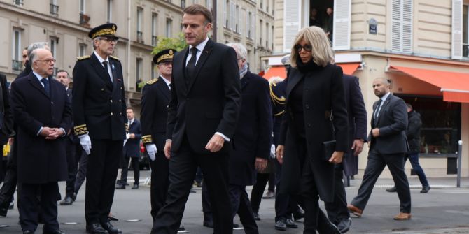 Frankreich Gedenkveranstaltung