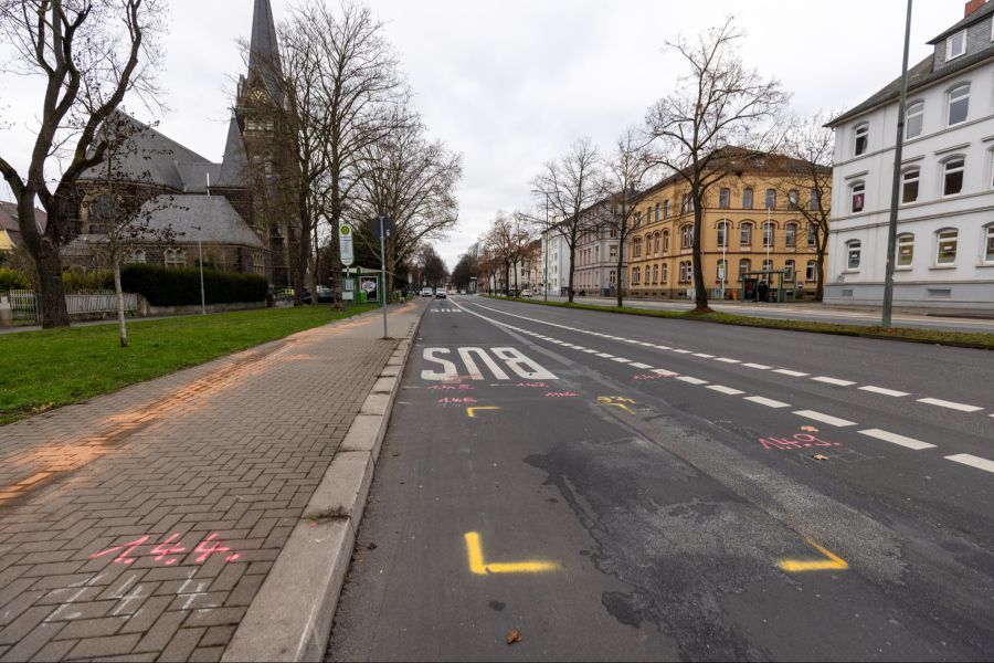 Bushaltestelle Giessen verletzte