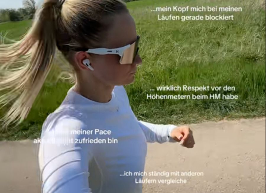 Die Influencerin spricht auf Tiktok offen über ihre Ängste und Zweifel.