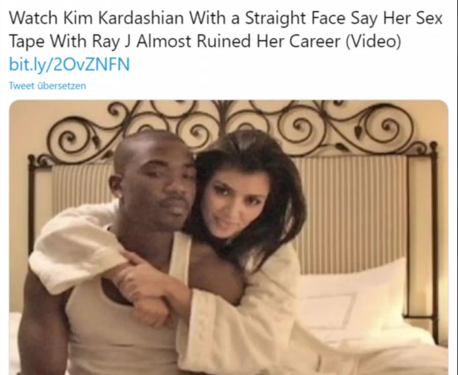 Kim Kardashian behauptet, das Video mit Ex Ray J sei gegen ihren Willen veröffentlicht worden.