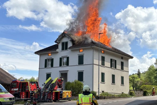 Frauenfeld TG Brand