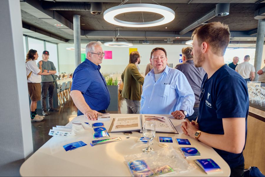 Austauschen und Netzwerken.