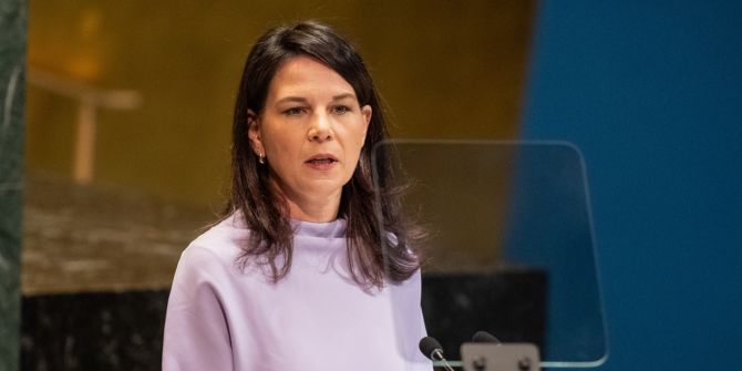 Annalena Baerbock Trumps Friedensrat