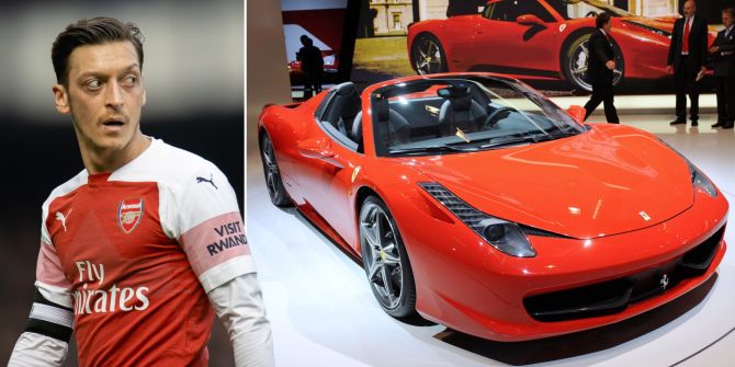 Mesut Özil Vater Ferrari