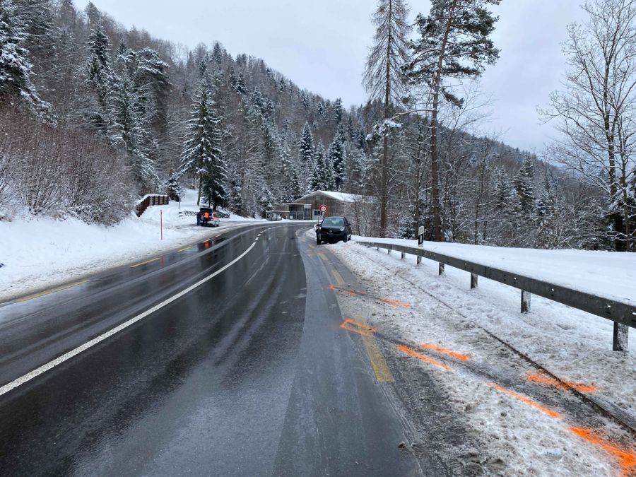 Selbstunfall Menzingen