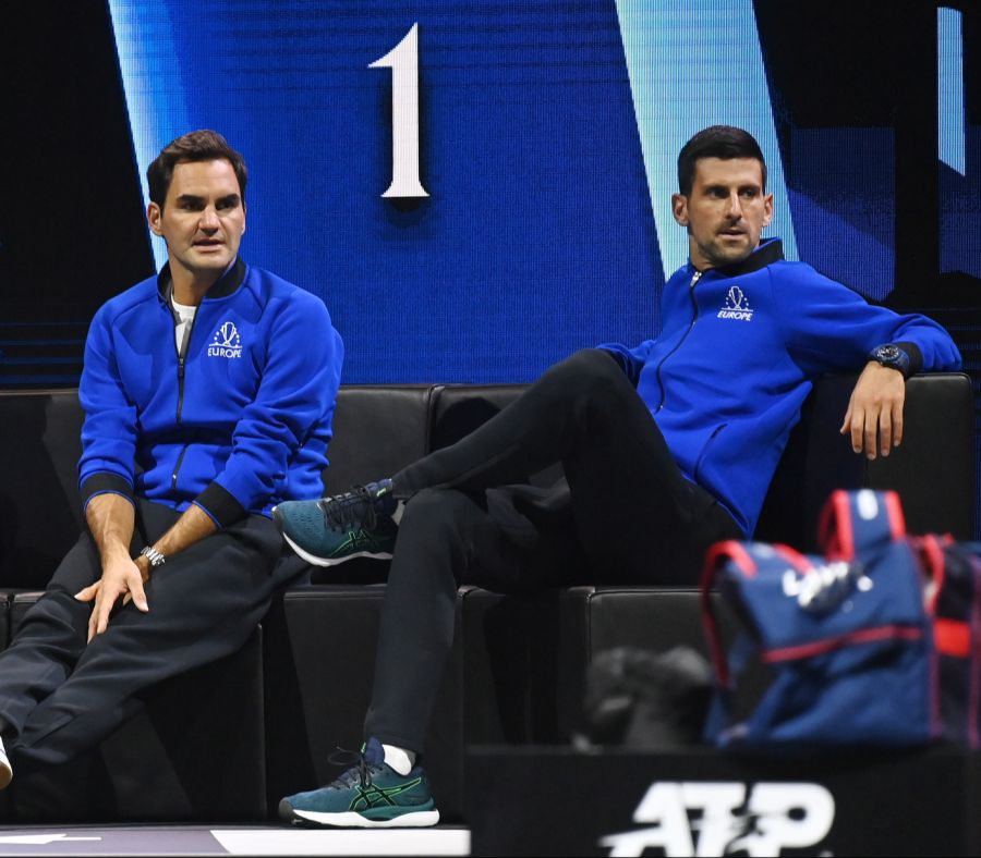 Roger Federer Novak Djokovic