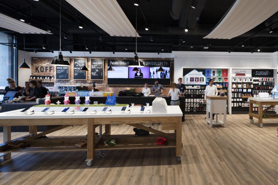 Arbeitgeber wie die Swisscom ...