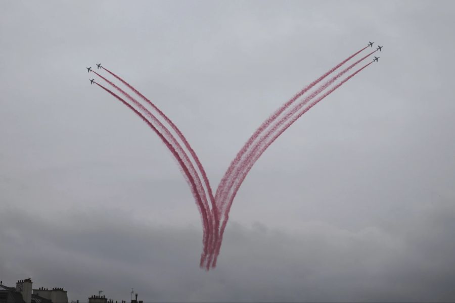 Auch die Air France zaubert.