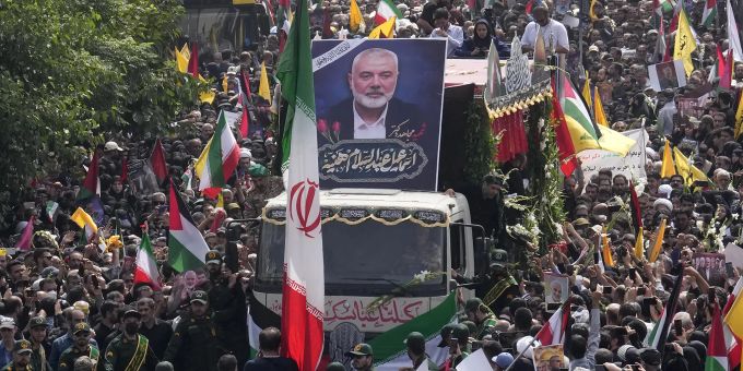 Ismail Hanija ist bei einem israelischen Anschlag ums Leben gekommen. Iran Hamas