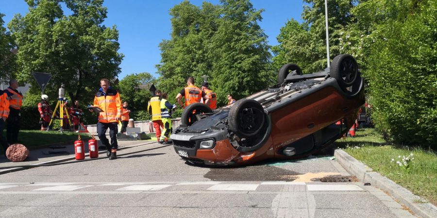 Selbstunfall mit Personenwagen