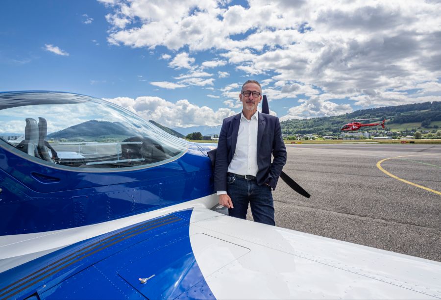 Flughafen-Chef Urs Ryf ist mit dem Saisonstart sehr zufrieden.