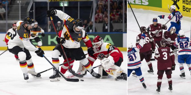 Eishockey-WM Deutschland Österreich USA