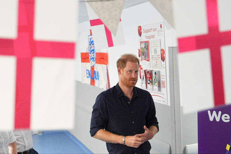 Er und Prinz Harry waren alles andere als Freunde.