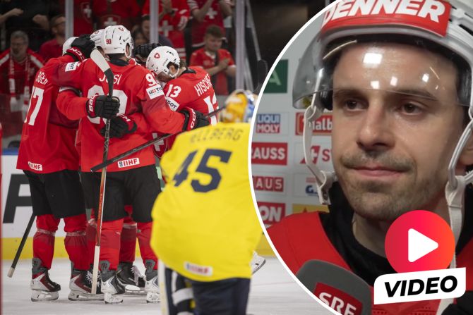 Malgin Eishockey-WM Schweiz Schweden