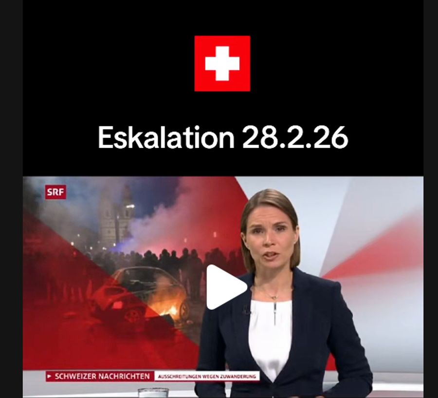 Ein Fake-Video der SRF-Tagesschau verbreitet sich auf TikTok.