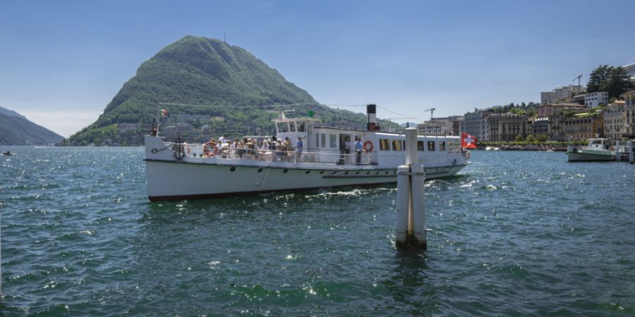 Während zehn Tagen wird aus dem Luganersee mehr Wasser abgelassen, um den Lago Maggiore und italienische Reisgebiete zu versorgen. (Archivbild)