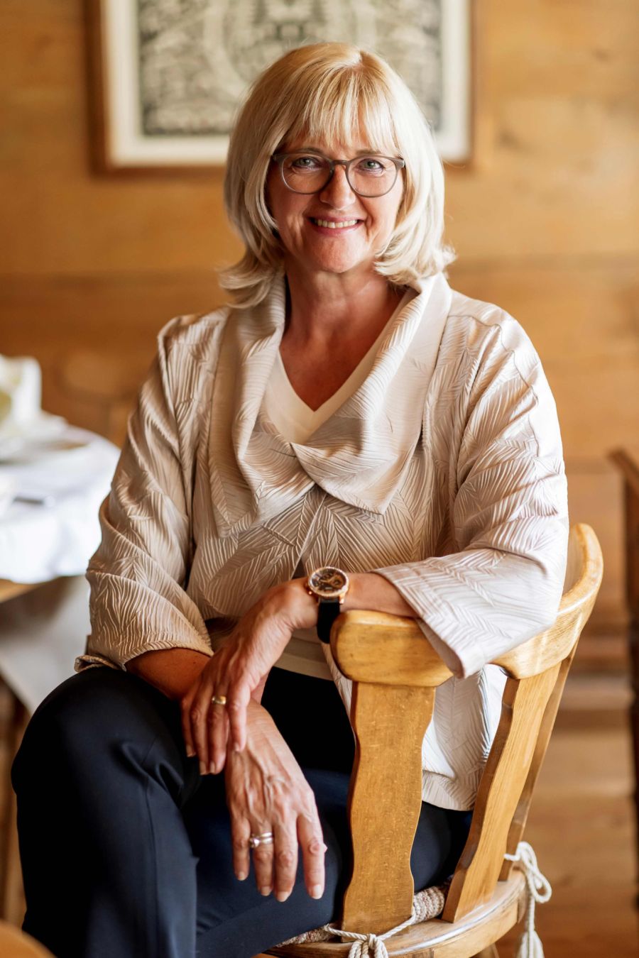 Anne Speiser, Präsidentin des Grossen Rates.