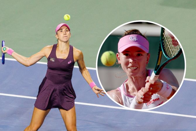 Belinda Bencic Waltert Cincinnati