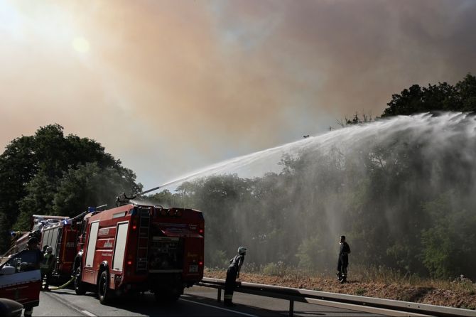 Waldbrand Saarland