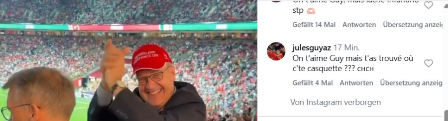 Screenshot Instagram
