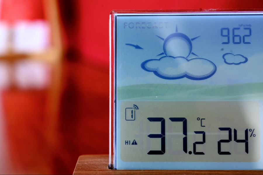Am Sonntag soll das Thermometer in der Region Zürich auf 37 Grad klettern.