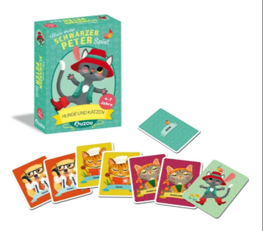 Die Spielregeln sind einfach: Wer am Ende des Spiels den Schwarzen Peter hat, hat verloren.